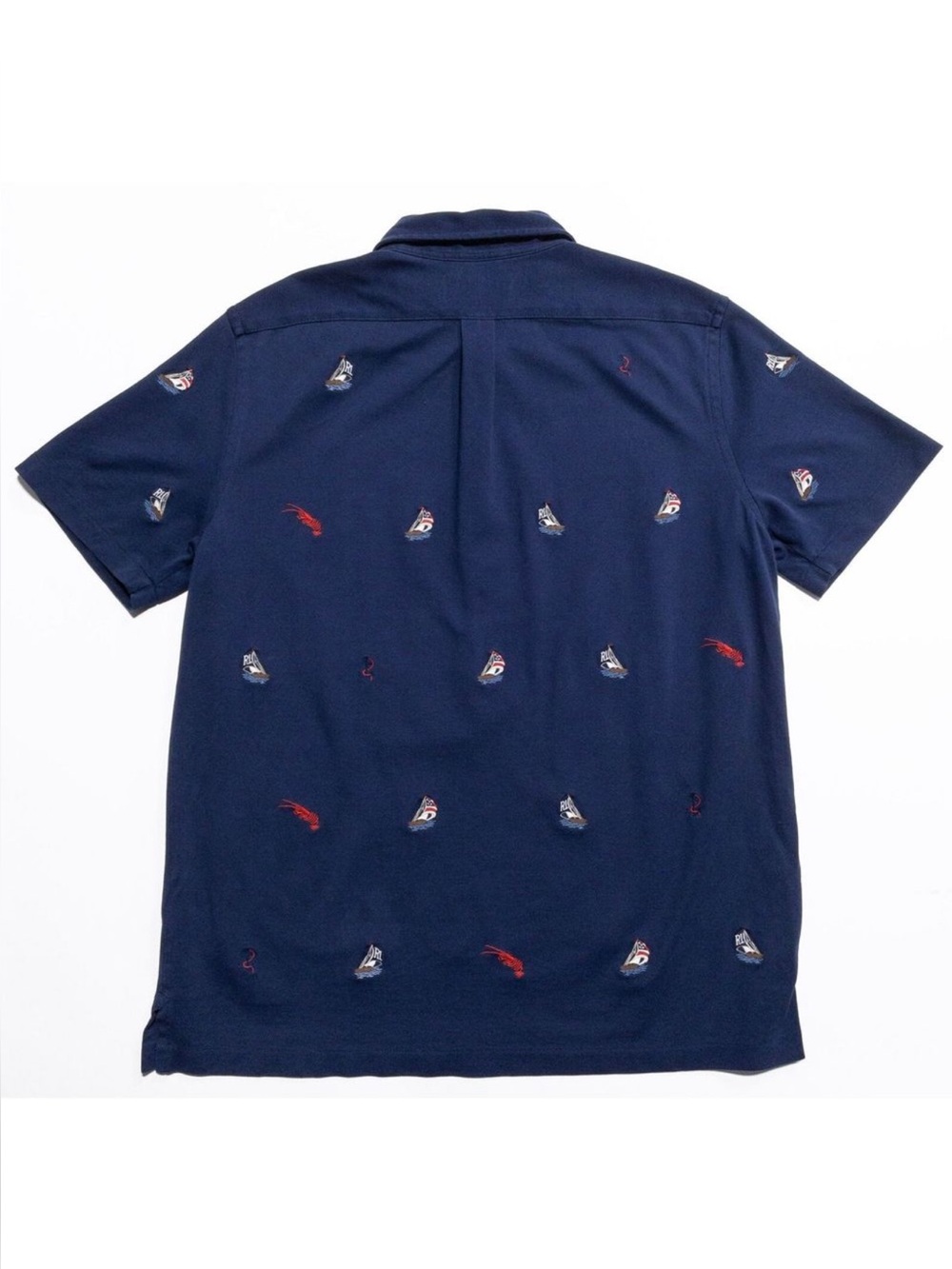 Polo by Ralph Lauren Embroidered Knit Oxford Shirt - Picture 15 of 16